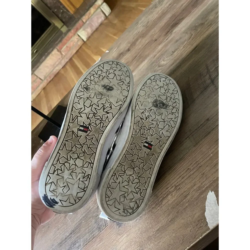 6/$25 Tommy Hilfiger Low-Top Abstract Design Sneaker